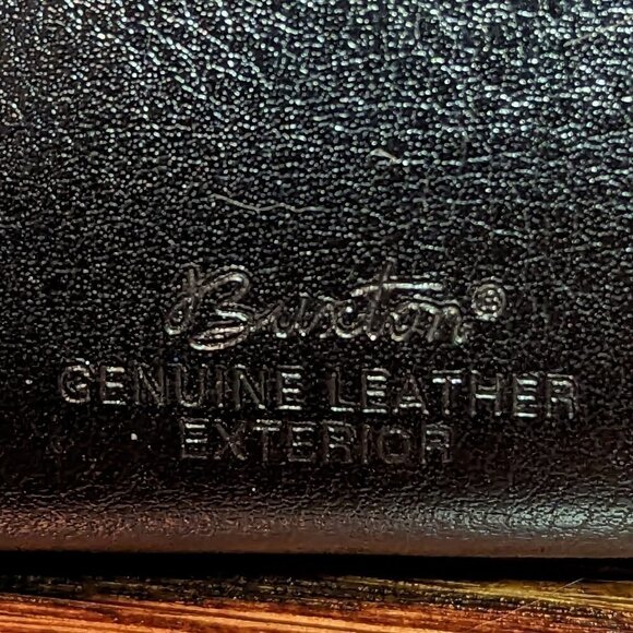 Buxton black leather wallet - Picture 3 of 9